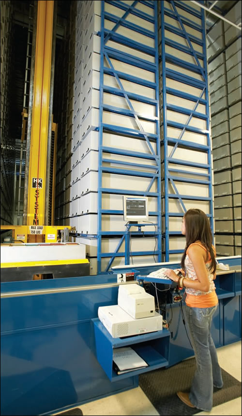 Lied Automated Storage and Retrieval (LASR) system