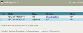 TeamSpot Archive