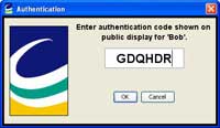 TeamSpot Authentication Code