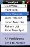 TeamSpot Menu