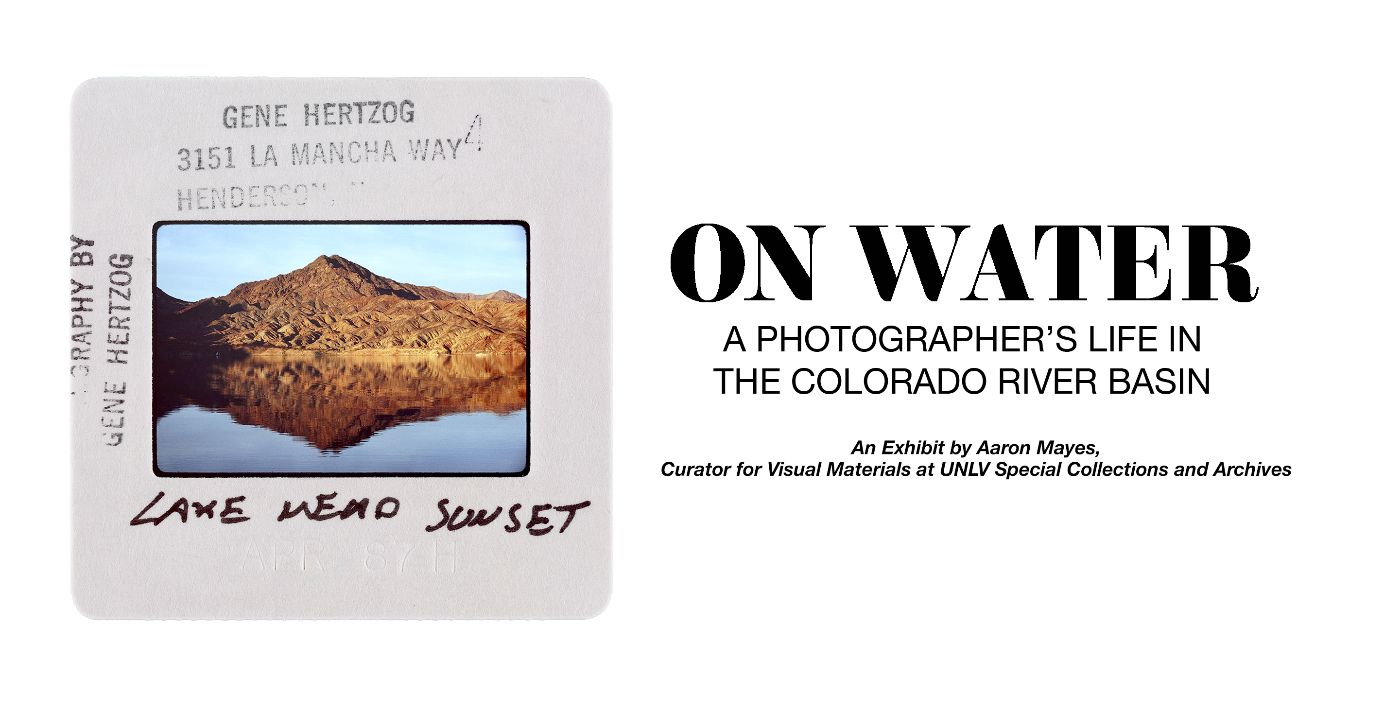 On Water: A Photographer’s Life in the Colorado River Basin