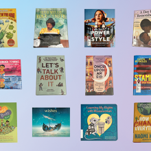 Images of book covers from the Celebrate your Right To Read Curated Book Display. 