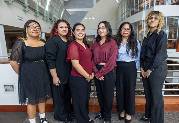 Group photo of Mason Undergraduate Peer Research Coaches.