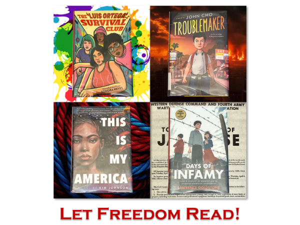 Let Freedom Read book covers