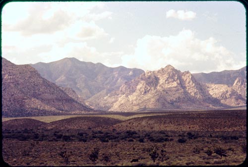 Photograph of Red Rock Canyon from the Arthur G. Grant Photograph Collection (PH-00398)