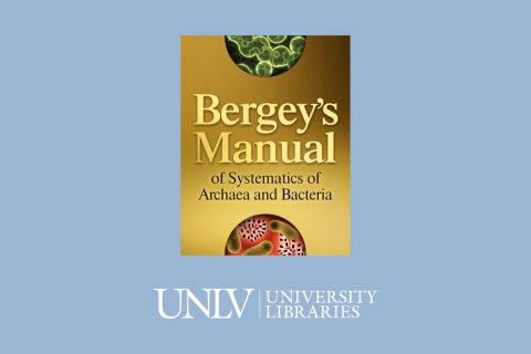 Bergey's Manual of Systematics of Archaea and Bacteria