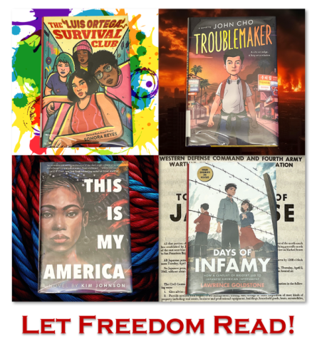 Let Freedom Read book covers