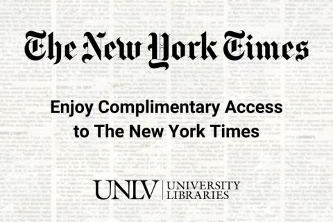 Newspaper background with text, enjoy complimentary access to The New York Times
