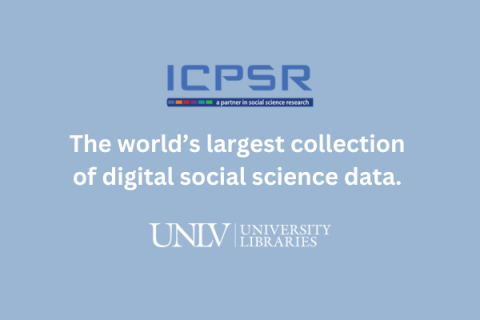 ICPSR: The world's largest collection of digital social science data