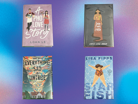 Four teen book covers from curated book display