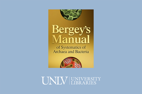 Bergey's Manual of Systematics of Archaea and Bacteria