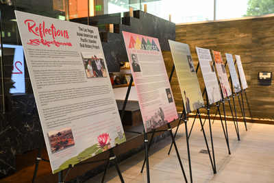 Posters listing various oral history projects conducted by the Oral History Research Center.