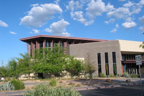 Exterior of Architecture building