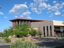 Exterior of Architecture Library