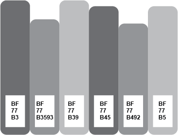 Simple diagram showing sequence of numbers from the third line of the call number.