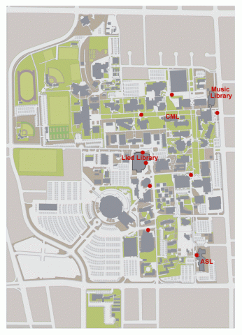 unlv maps of campus Book Return Drop Boxes Unlv University Libraries unlv maps of campus