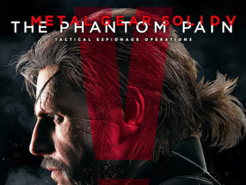 Cover for Metal Gear Solid 5: The Phantom Pain.