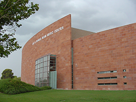 Exterior of Music Library building
