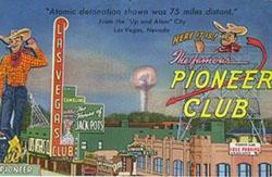 Postcard of the Pioneer Club