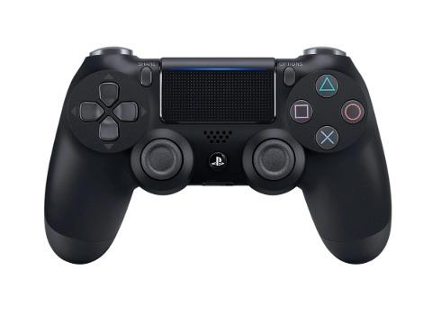 Black PlayStation 4 Controller.