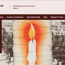 Amnesty International Archives homepage