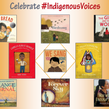 Celebrate #IndigenousVoices Curated Book Display Covers