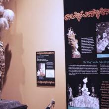 Nevada State Museum exhibit Les Folies Bergere: Entertaining Las Vegas, One Rhinestone at a Time