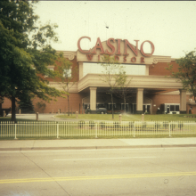 Exterior of Casino Windsor in Ontario, Canada in the late 1990s