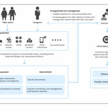Diagram of augmented care management for older adults