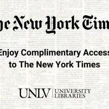 Newspaper background with text, enjoy complimentary access to The New York Times