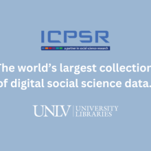 ICPSR: The world's largest collection of digital social science data